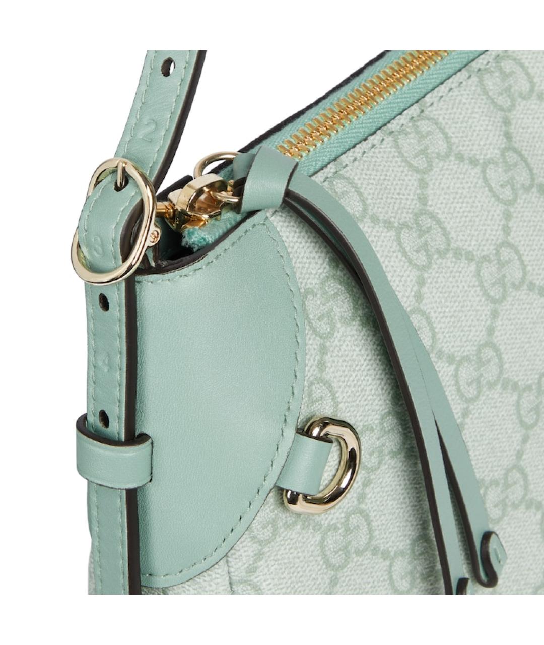 GUCCI Бирюзовая сумка через плечо, фото 7