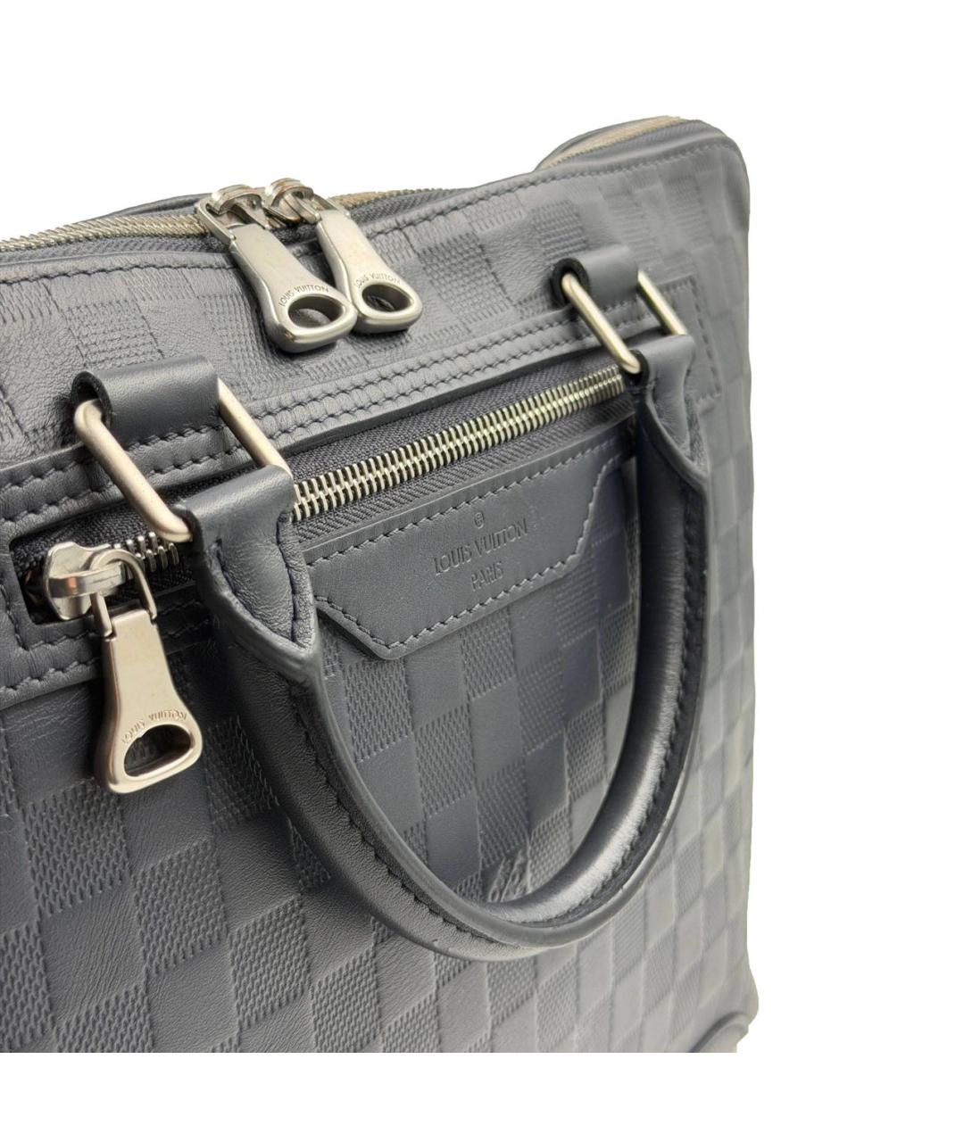 LOUIS VUITTON Черный портфель, фото 2