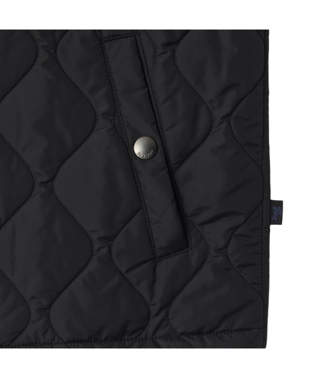 BURBERRY Черный жилет, фото 3