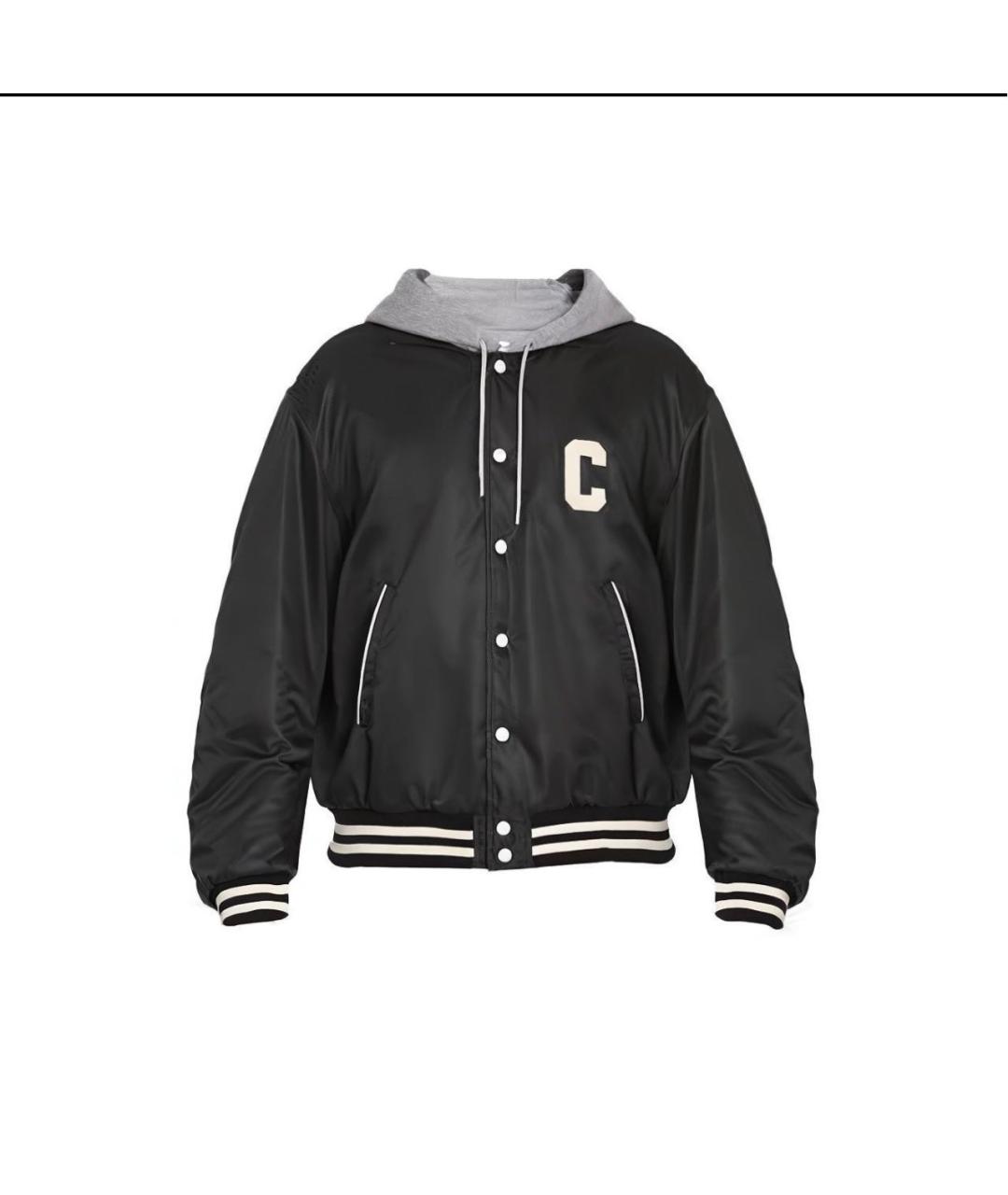 CELINE Черная полиэстеровая куртка, фото 3