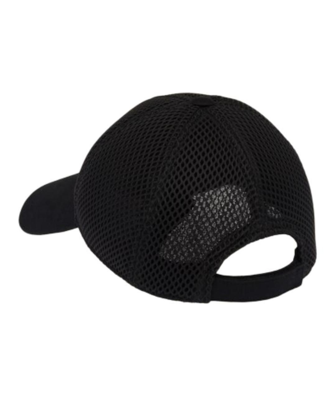 MIU MIU Черная хлопковая кепка, фото 2