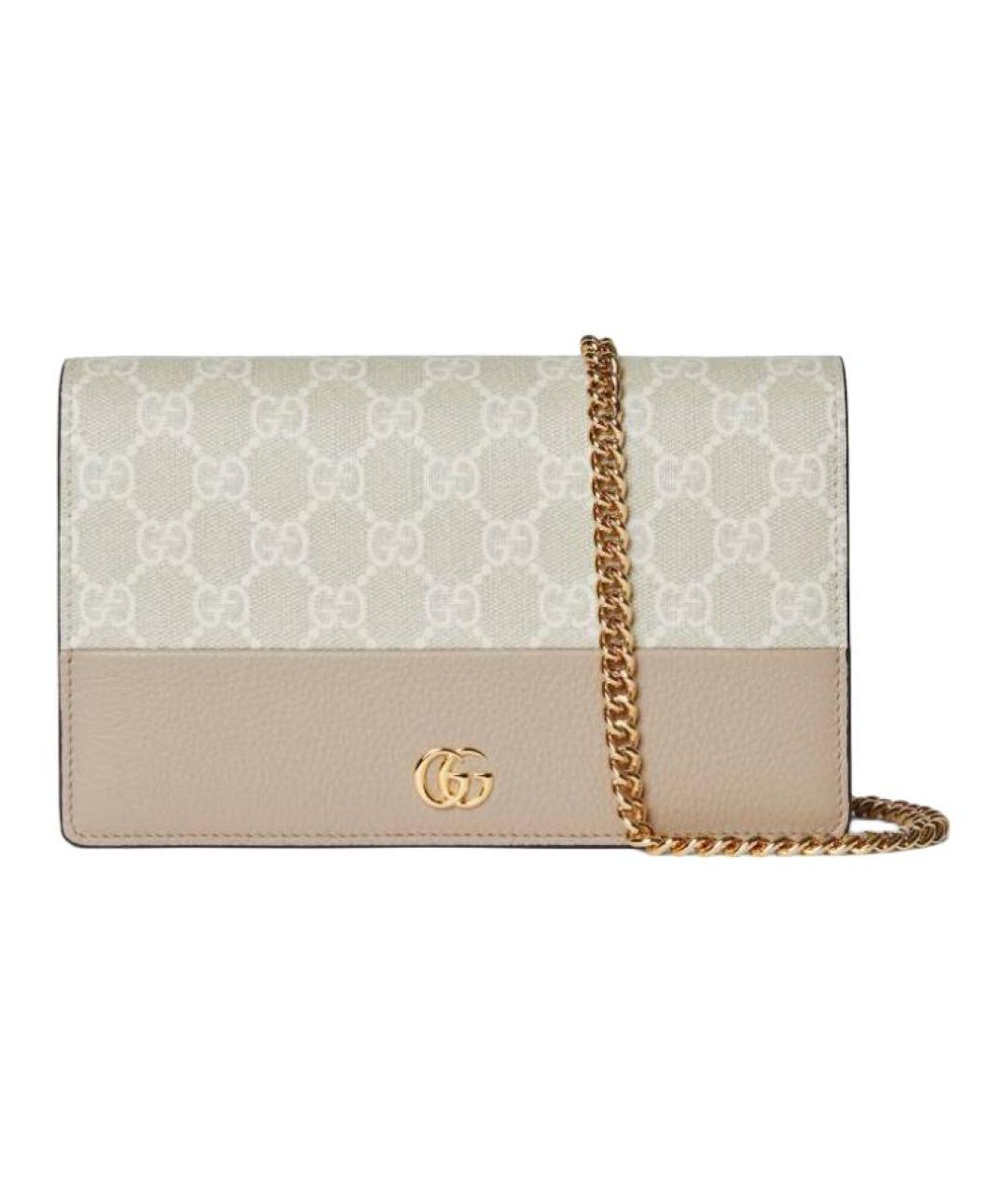 GUCCI Бежевая сумка через плечо, фото 1