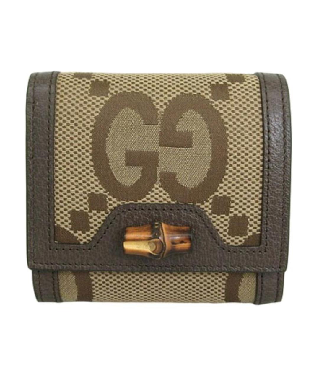 GUCCI Коричневый кошелек, фото 1