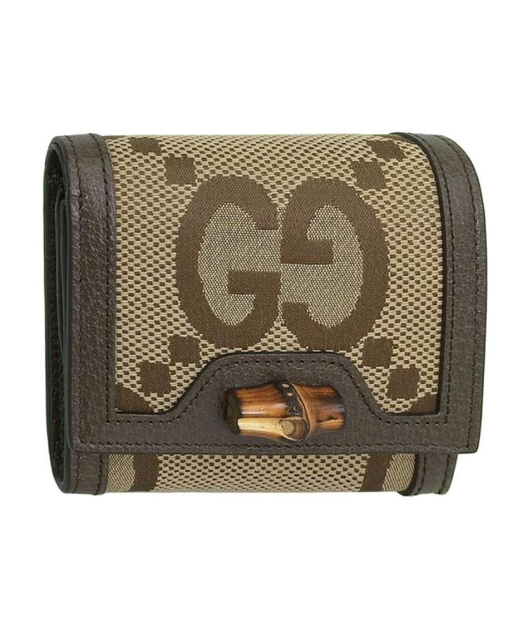 GUCCI Коричневый кошелек, фото 2