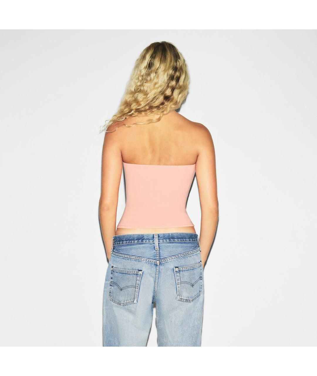 SKIMS Бежевая майка, фото 3