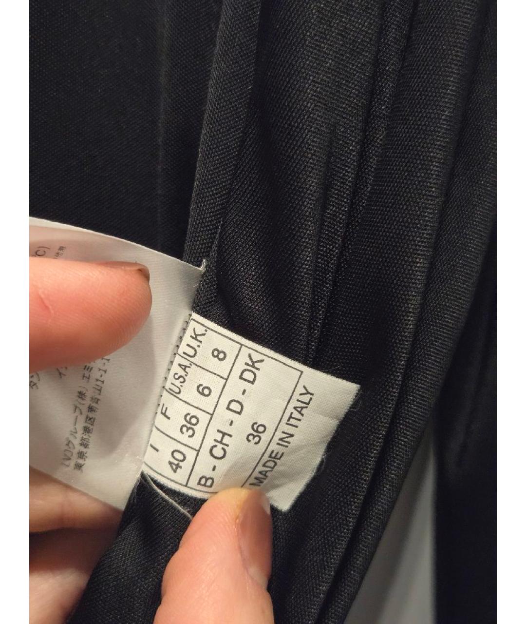 EMILIO PUCCI Черное вискозное коктейльное платье, фото 4