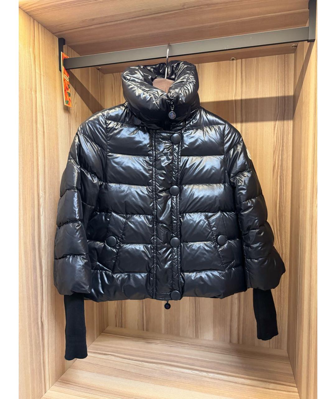 MONCLER Черная куртка, фото 4