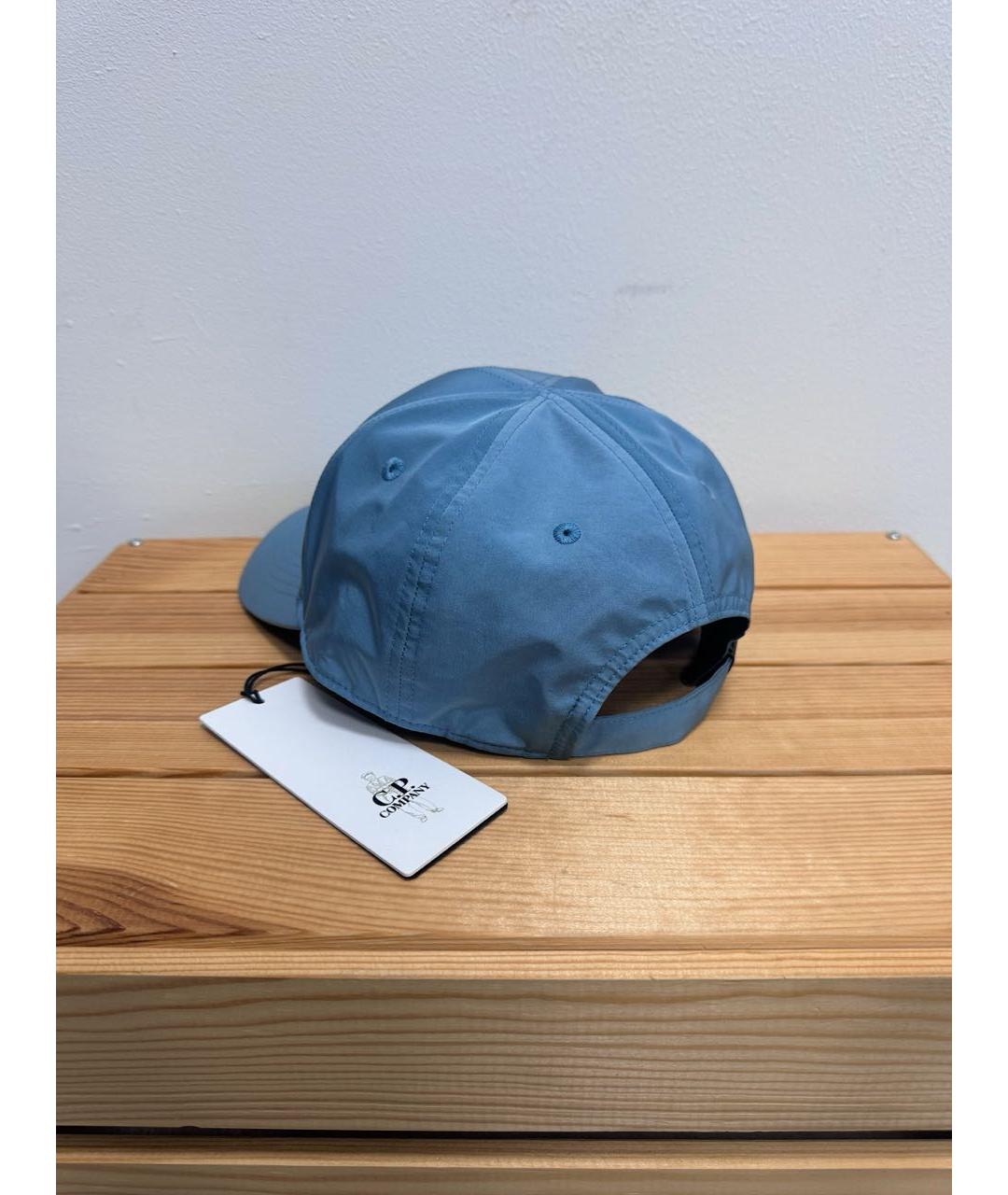 CP COMPANY Голубая синтетическая кепка/бейсболка, фото 3