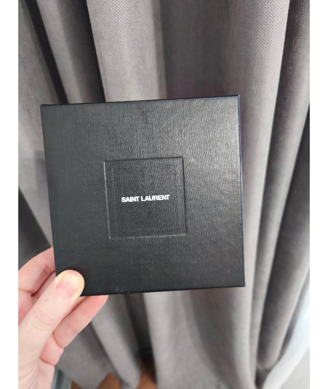 SAINT LAURENT Золотая металлическая булавка / брошь, фото 2