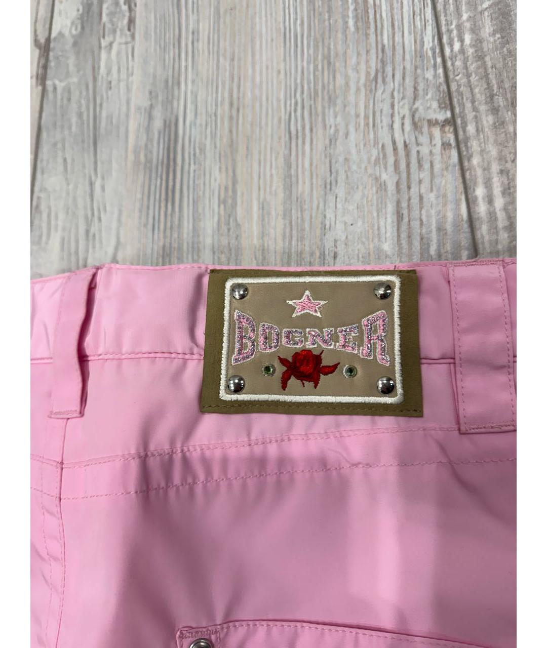 BOGNER Розовые спортивные брюки и шорты, фото 3