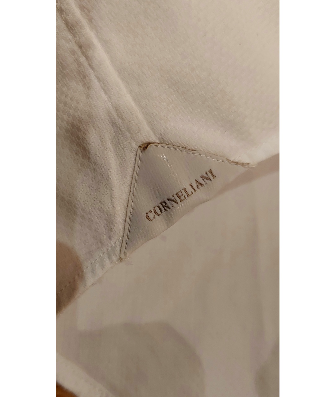 CORNELIANI Белая хлопковая классическая рубашка, фото 6