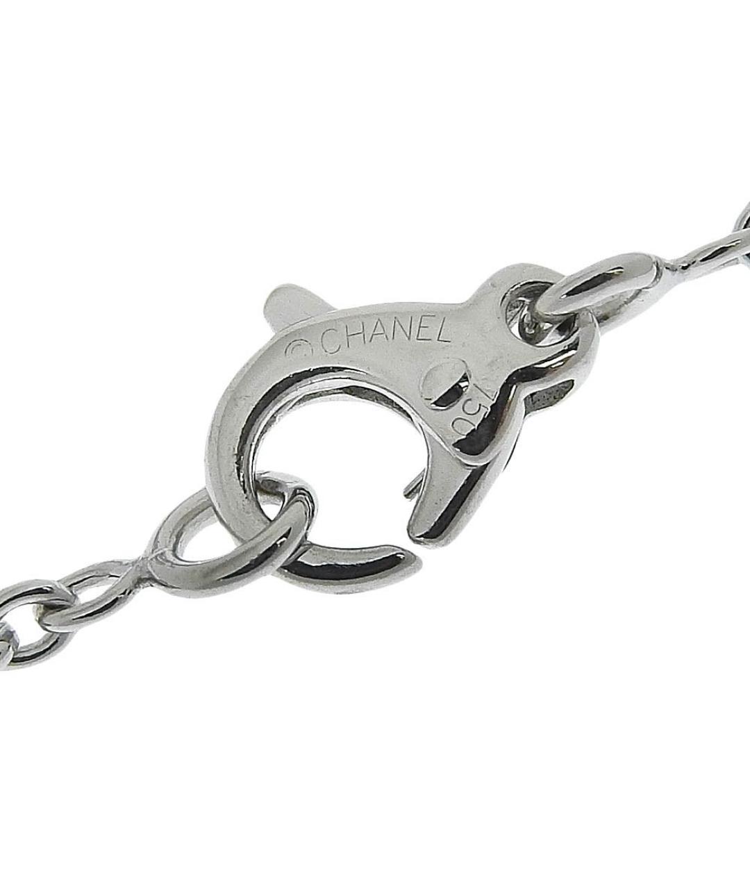 CHANEL Серебряная подвеска из белого золота, фото 4