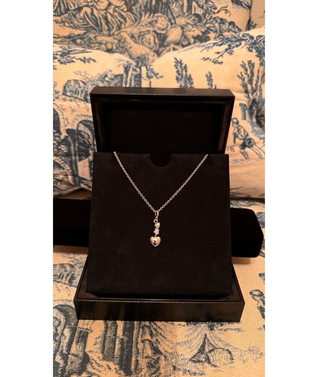 CHANEL Серебряная подвеска из белого золота, фото 5