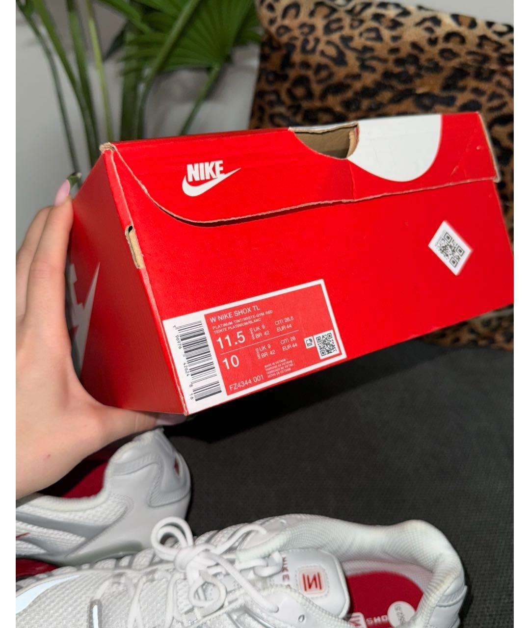 NIKE Белые низкие кроссовки / кеды, фото 5