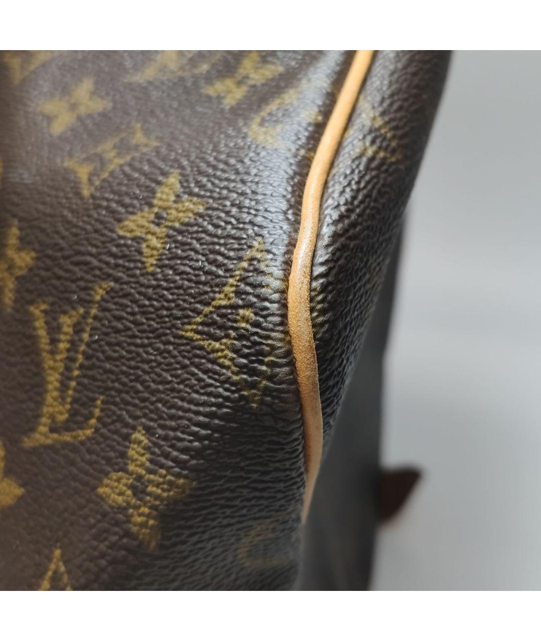 LOUIS VUITTON Коричневая дорожная/спортивная сумка, фото 8