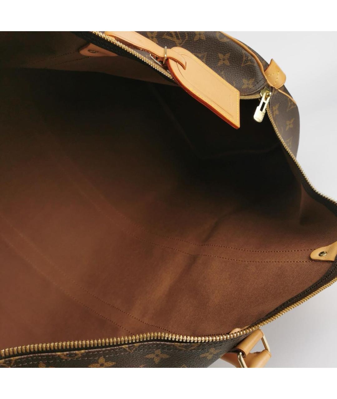 LOUIS VUITTON Коричневая дорожная/спортивная сумка, фото 6