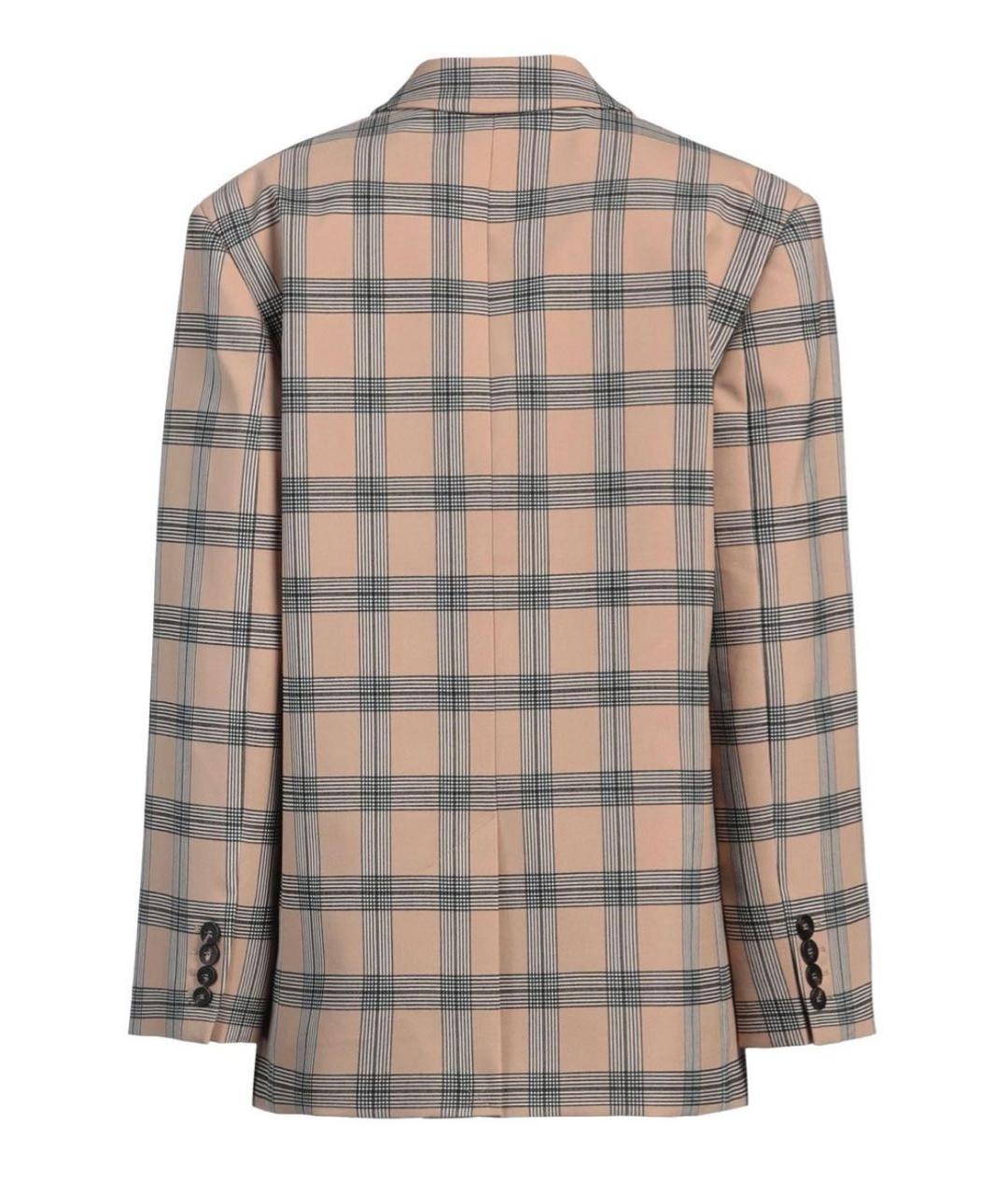 ZIMMERMANN Бежевый шерстяной жакет/пиджак, фото 2