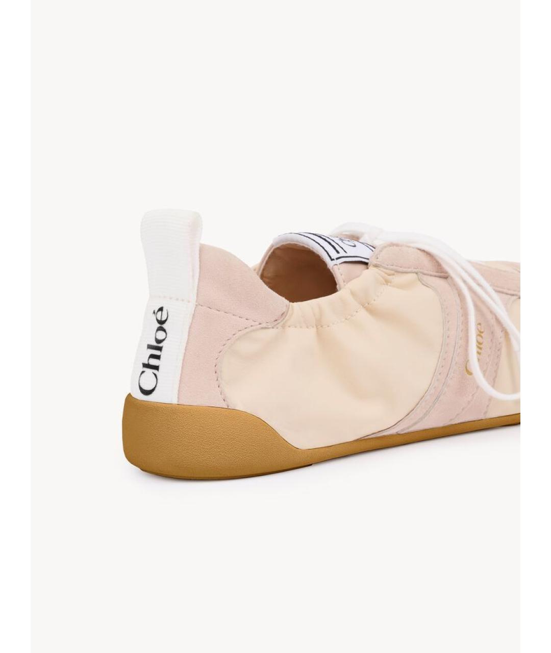 CHLOE Кожаные кроссовки, фото 4