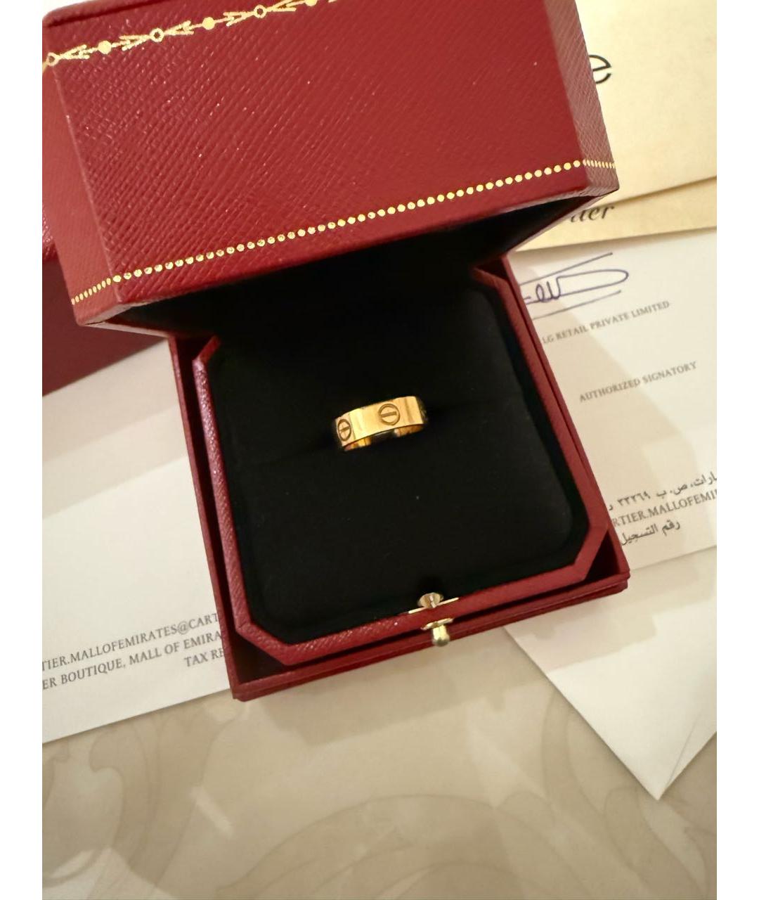 CARTIER Золотое кольцо из желтого золота, фото 2