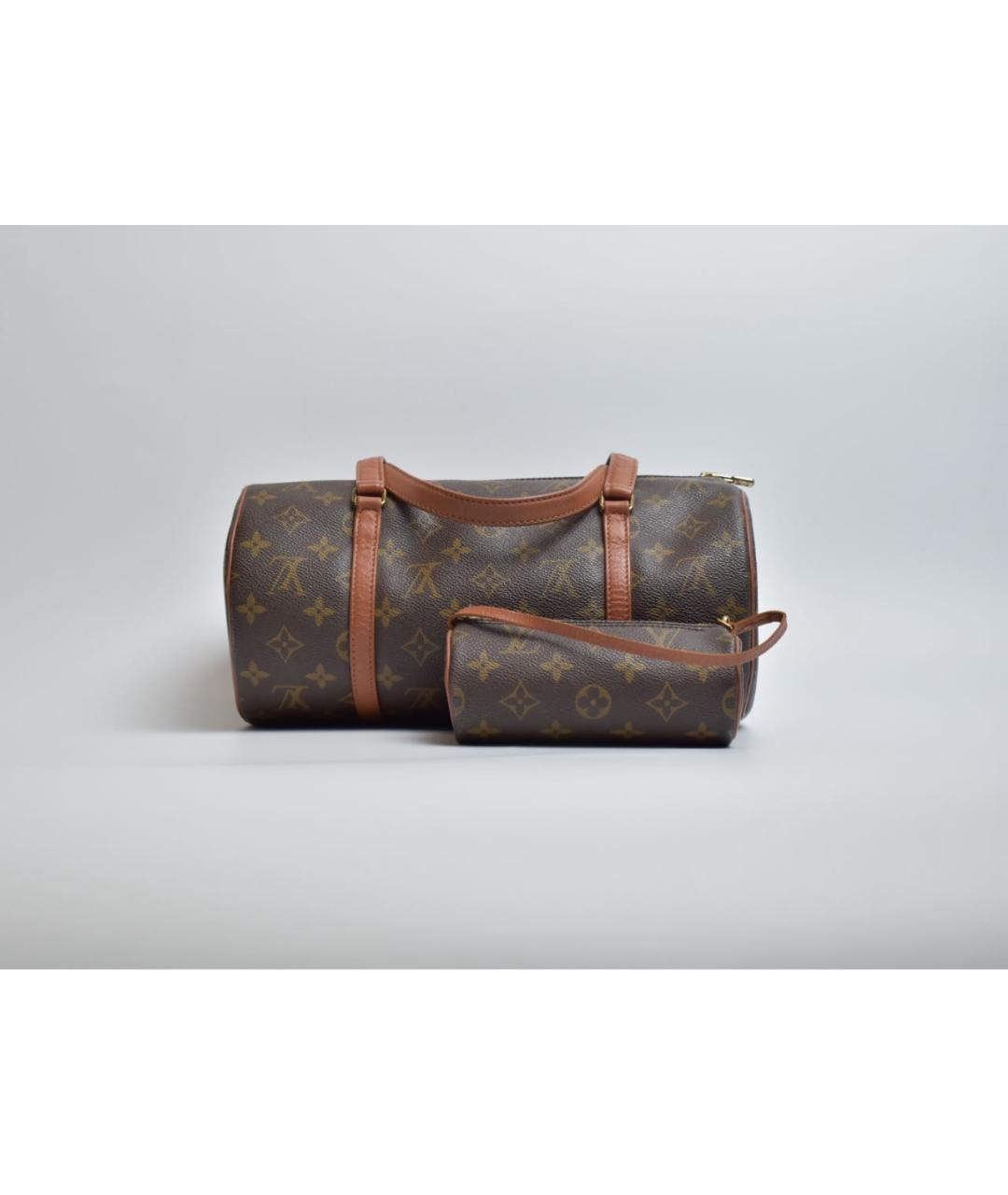 LOUIS VUITTON Коричневая сумка через плечо, фото 9