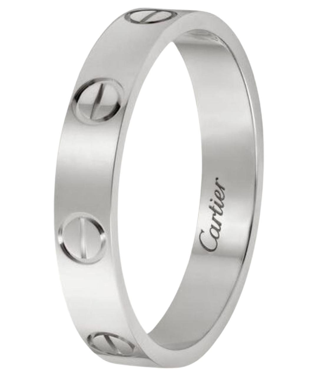 CARTIER Серебряное кольцо из белого золота, фото 1