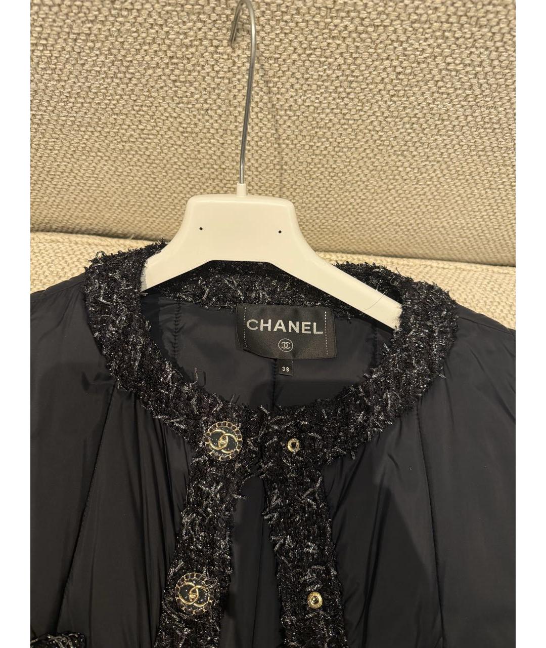 CHANEL Черная куртка, фото 4