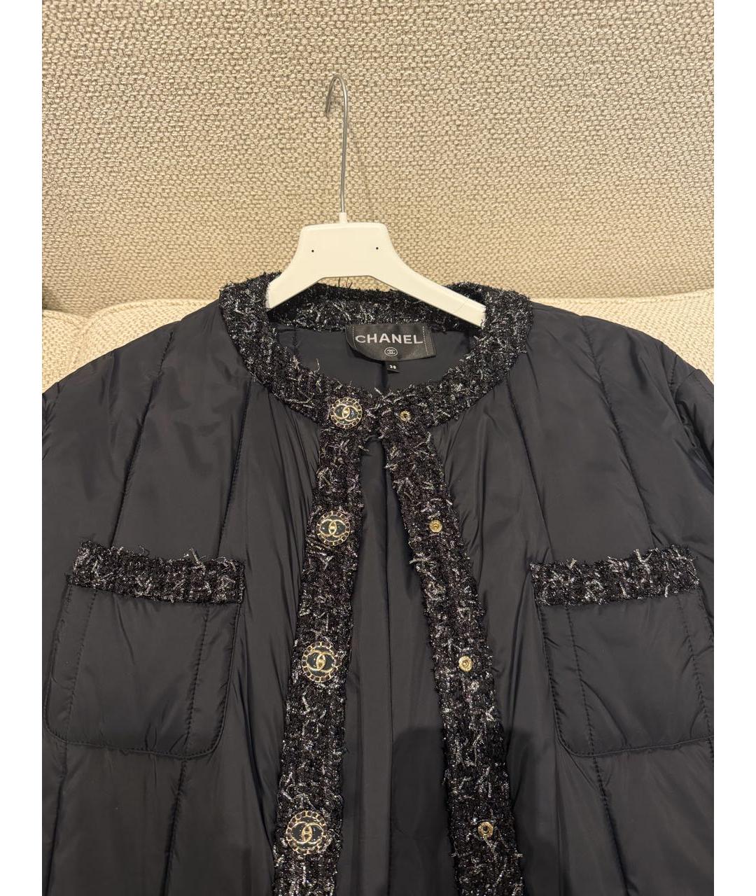 CHANEL Черная куртка, фото 3