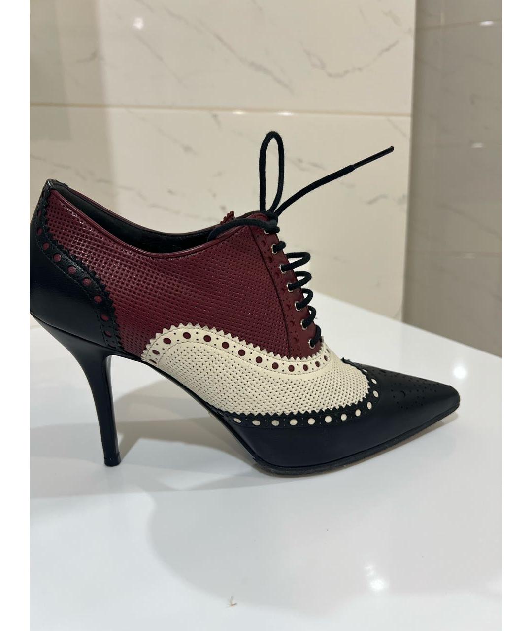 GUCCI Мульти кожаные ботильоны, фото 2