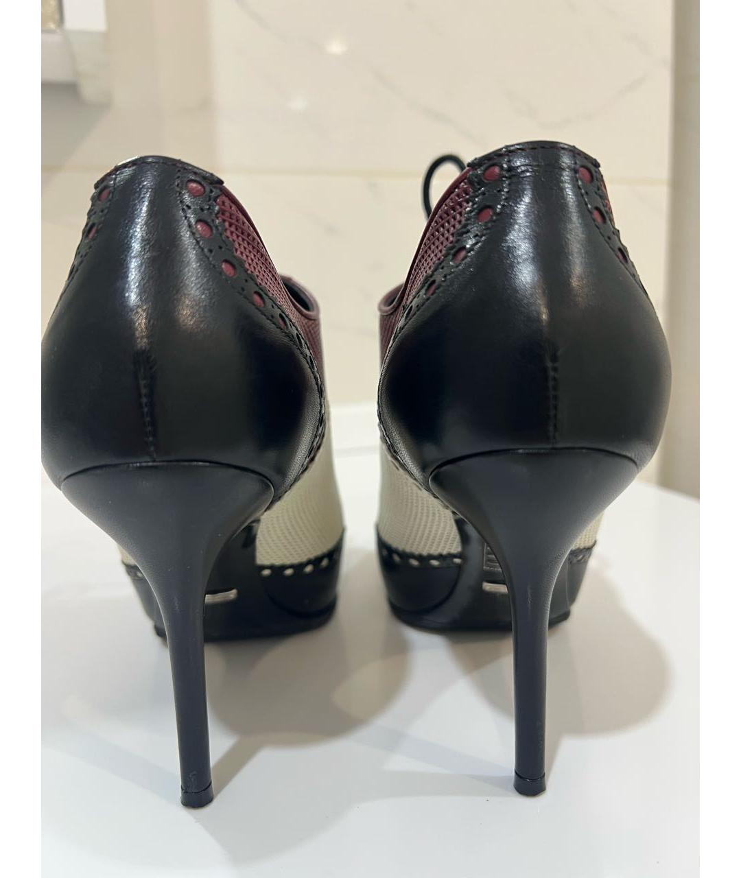 GUCCI Мульти кожаные ботильоны, фото 4