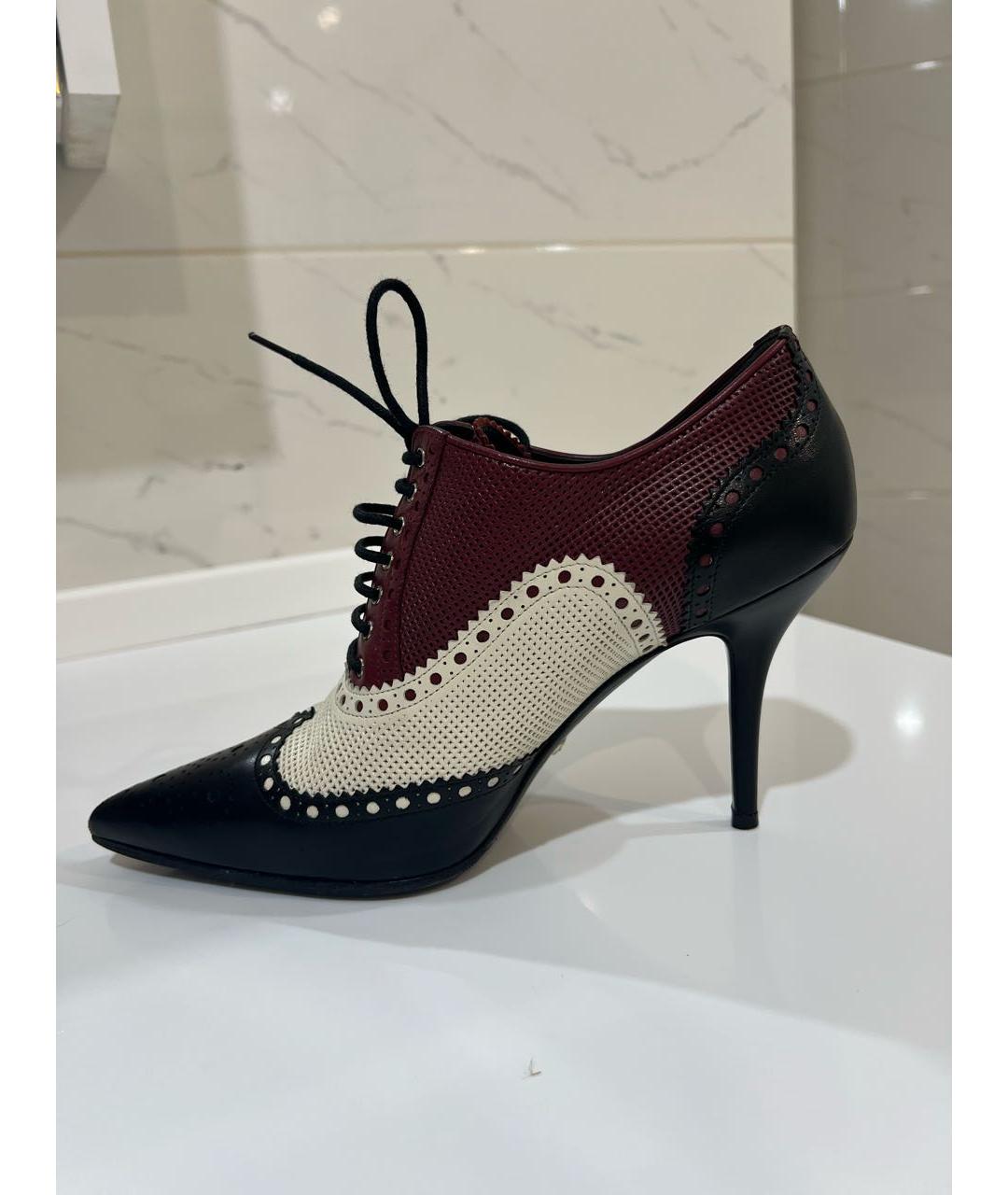 GUCCI Мульти кожаные ботильоны, фото 8