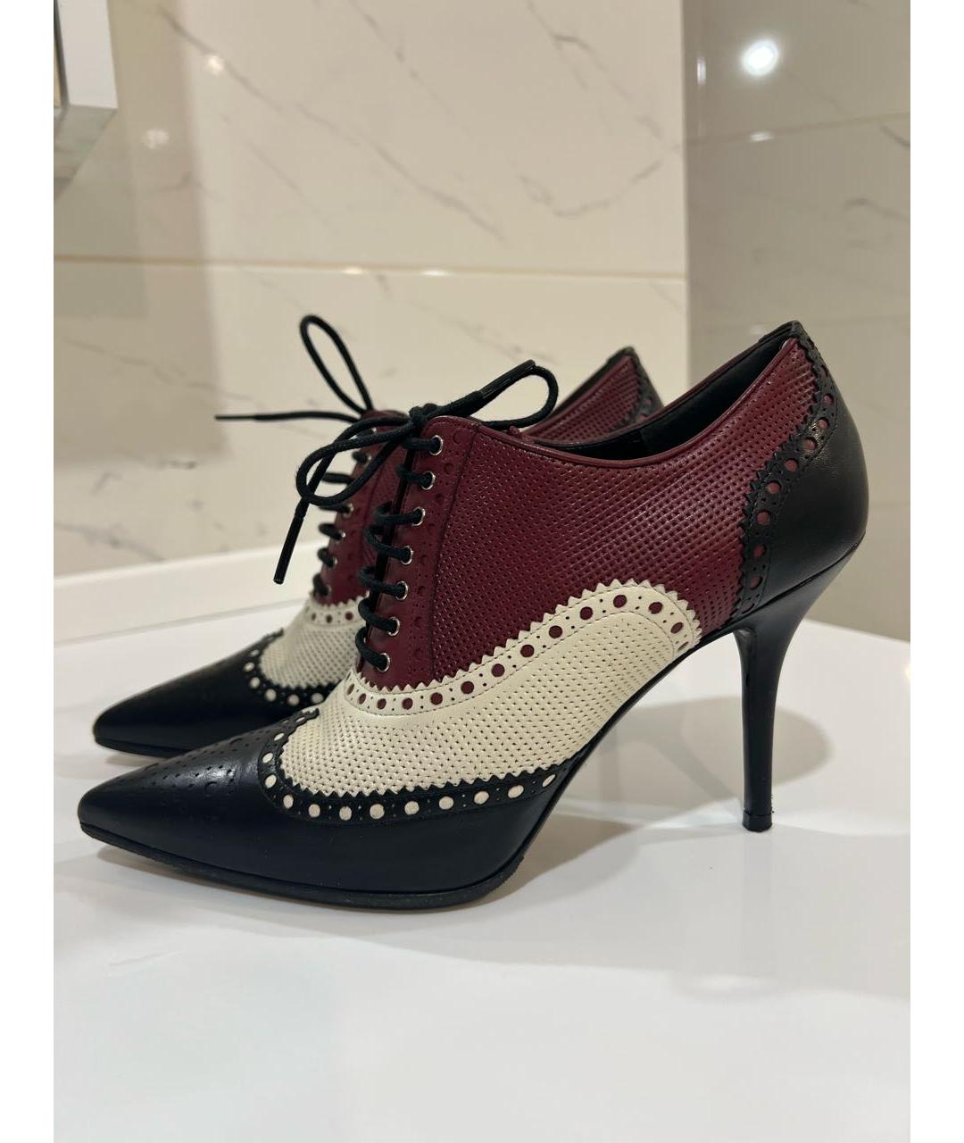 GUCCI Мульти кожаные ботильоны, фото 3