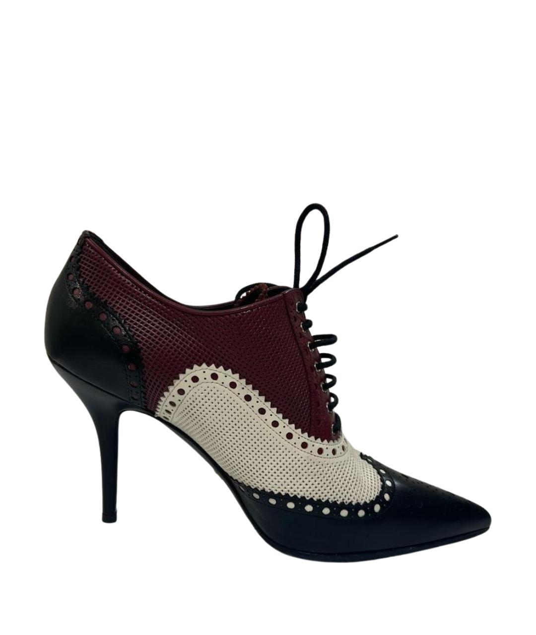 GUCCI Мульти кожаные ботильоны, фото 1