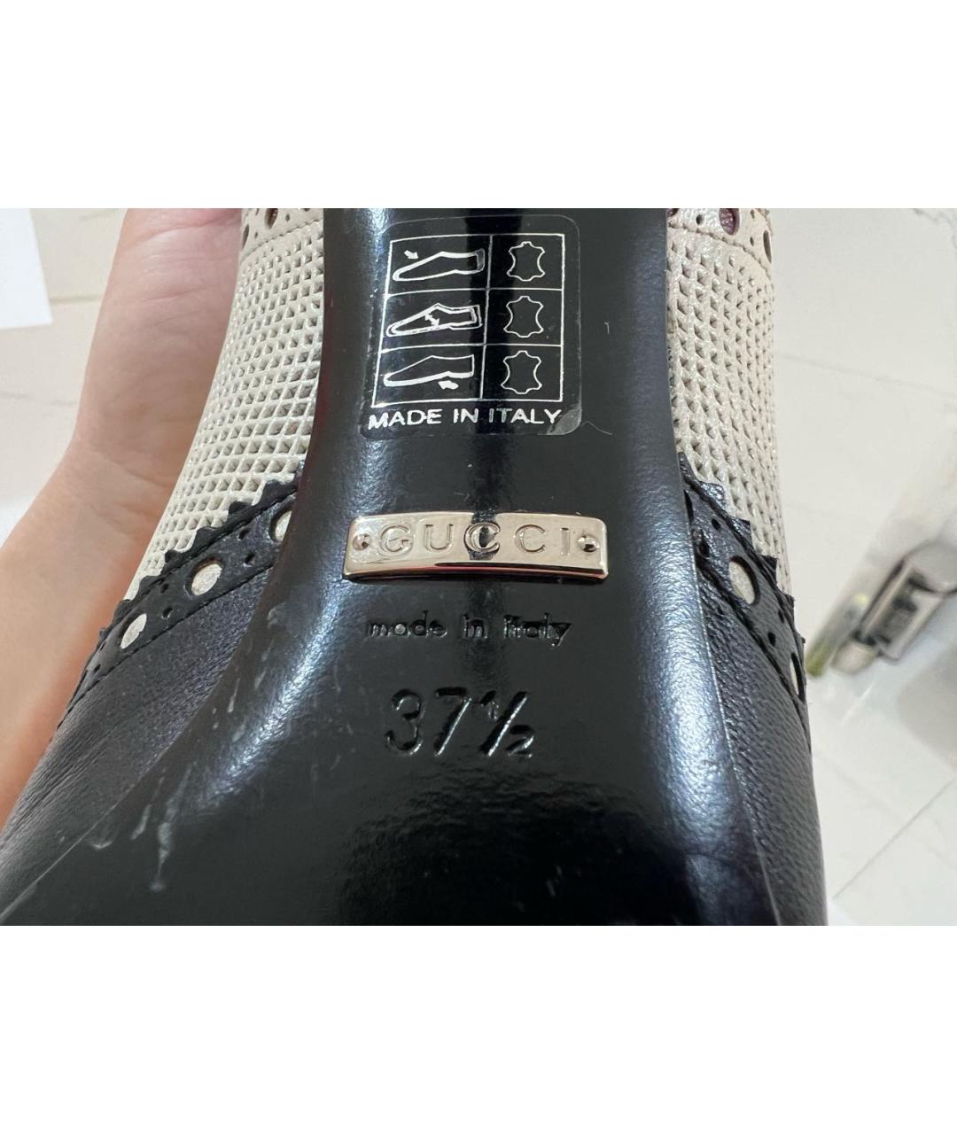 GUCCI Мульти кожаные ботильоны, фото 6