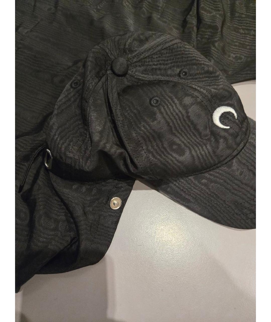 MARINE SERRE Черная синтетическая кепка, фото 2