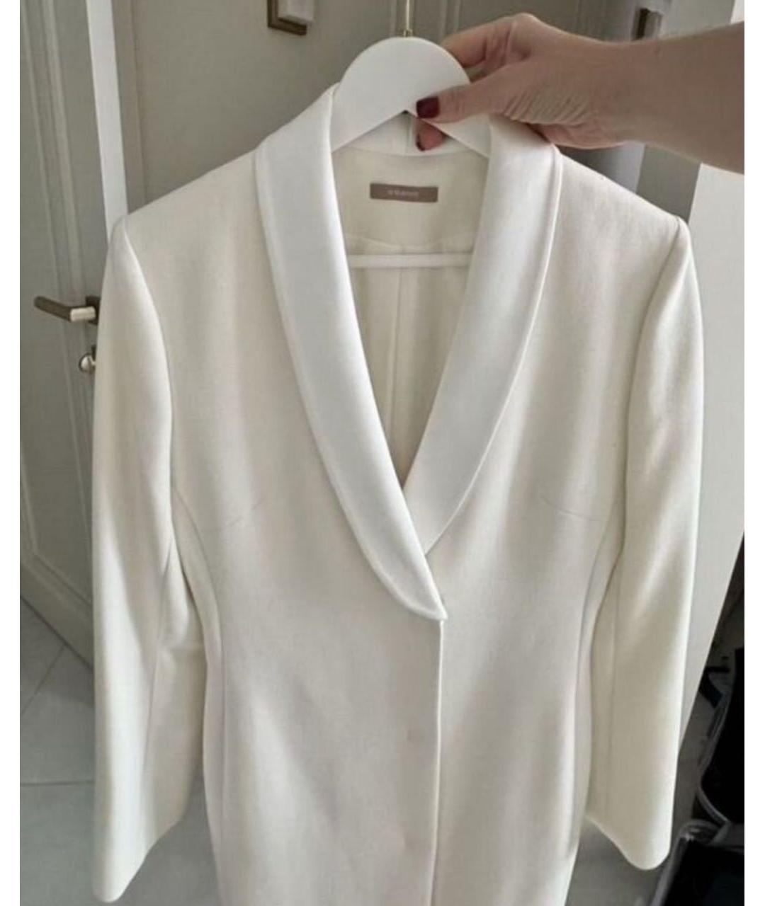 12 STOREEZ Белое полиэстеровое вечернее платье, фото 3