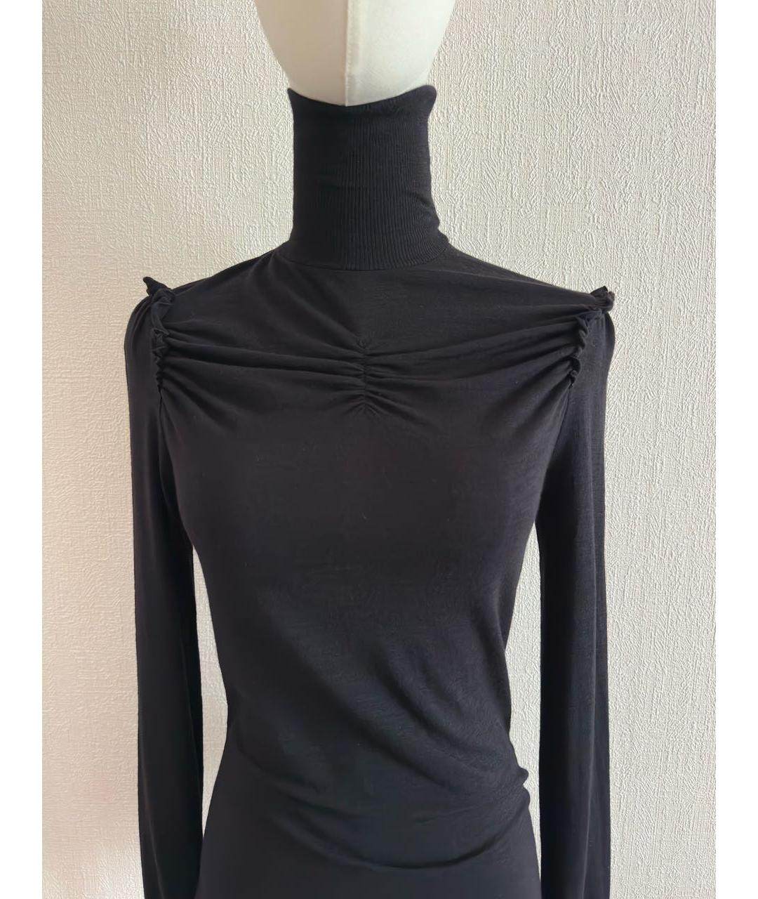 SEE BY CHLOE Черная шерстяная водолазка, фото 7