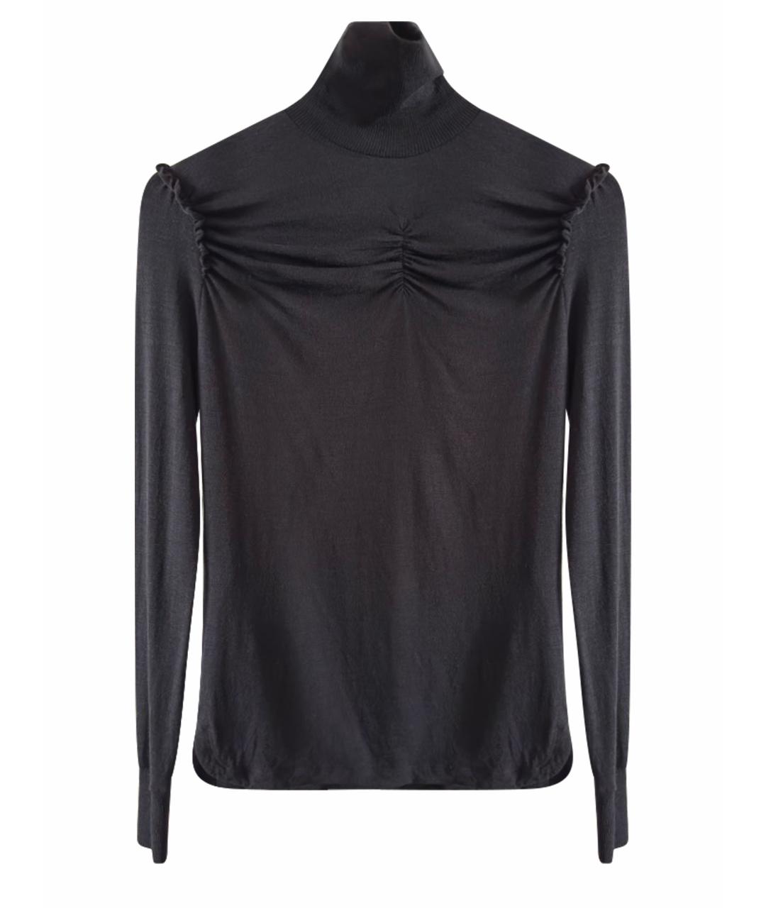 SEE BY CHLOE Черная шерстяная водолазка, фото 1