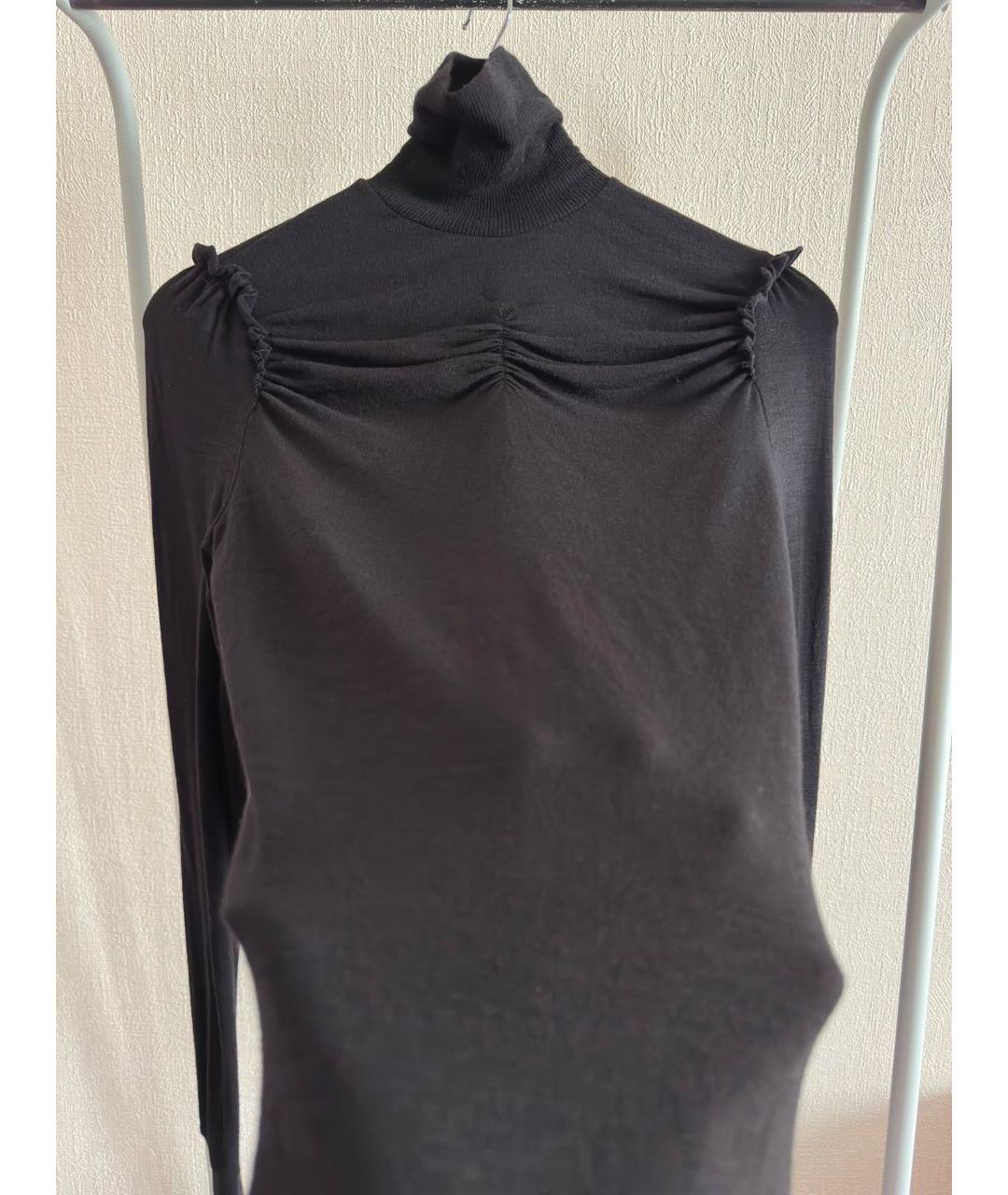 SEE BY CHLOE Черная шерстяная водолазка, фото 5