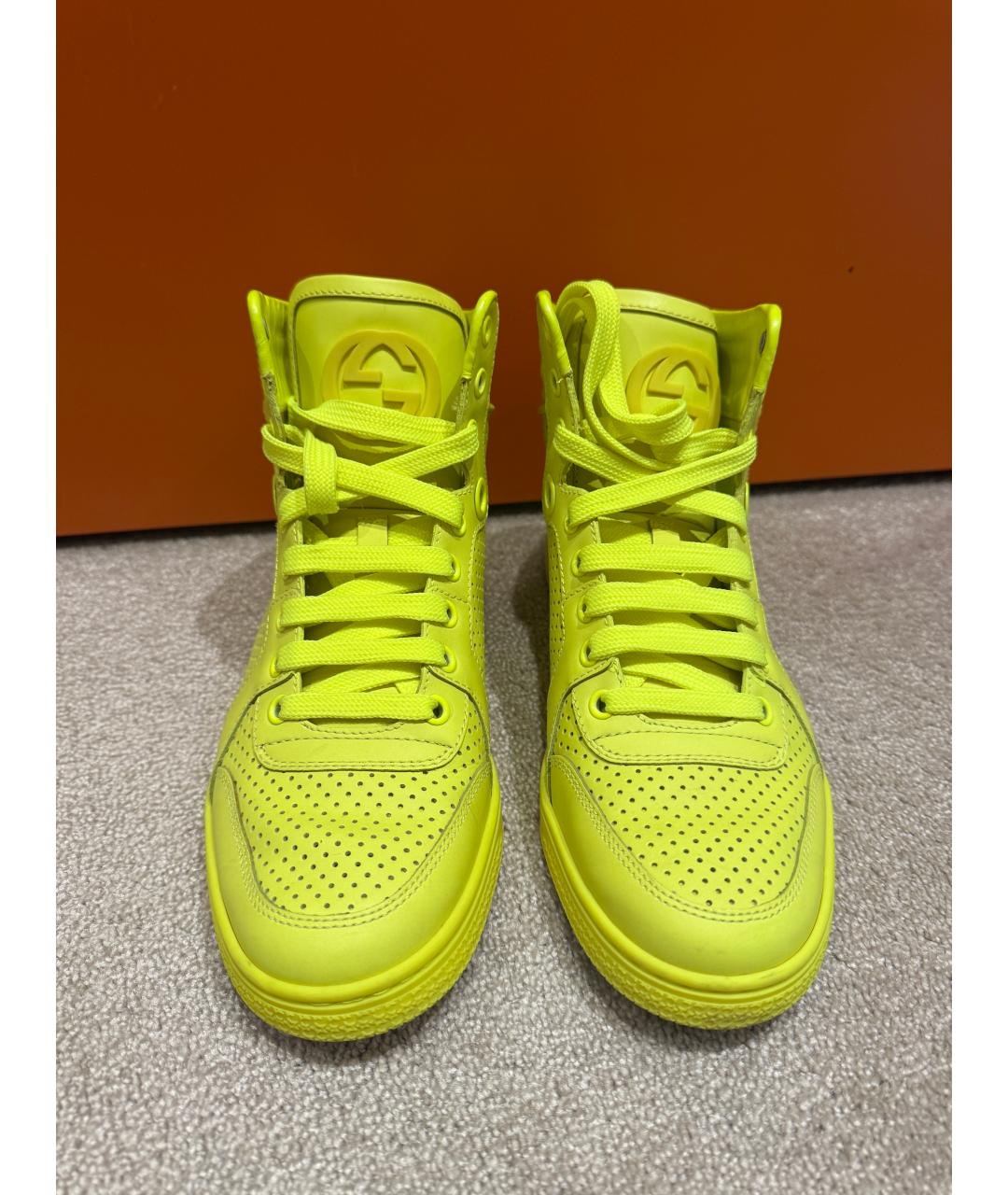 GUCCI Зеленые кроссовки, фото 3