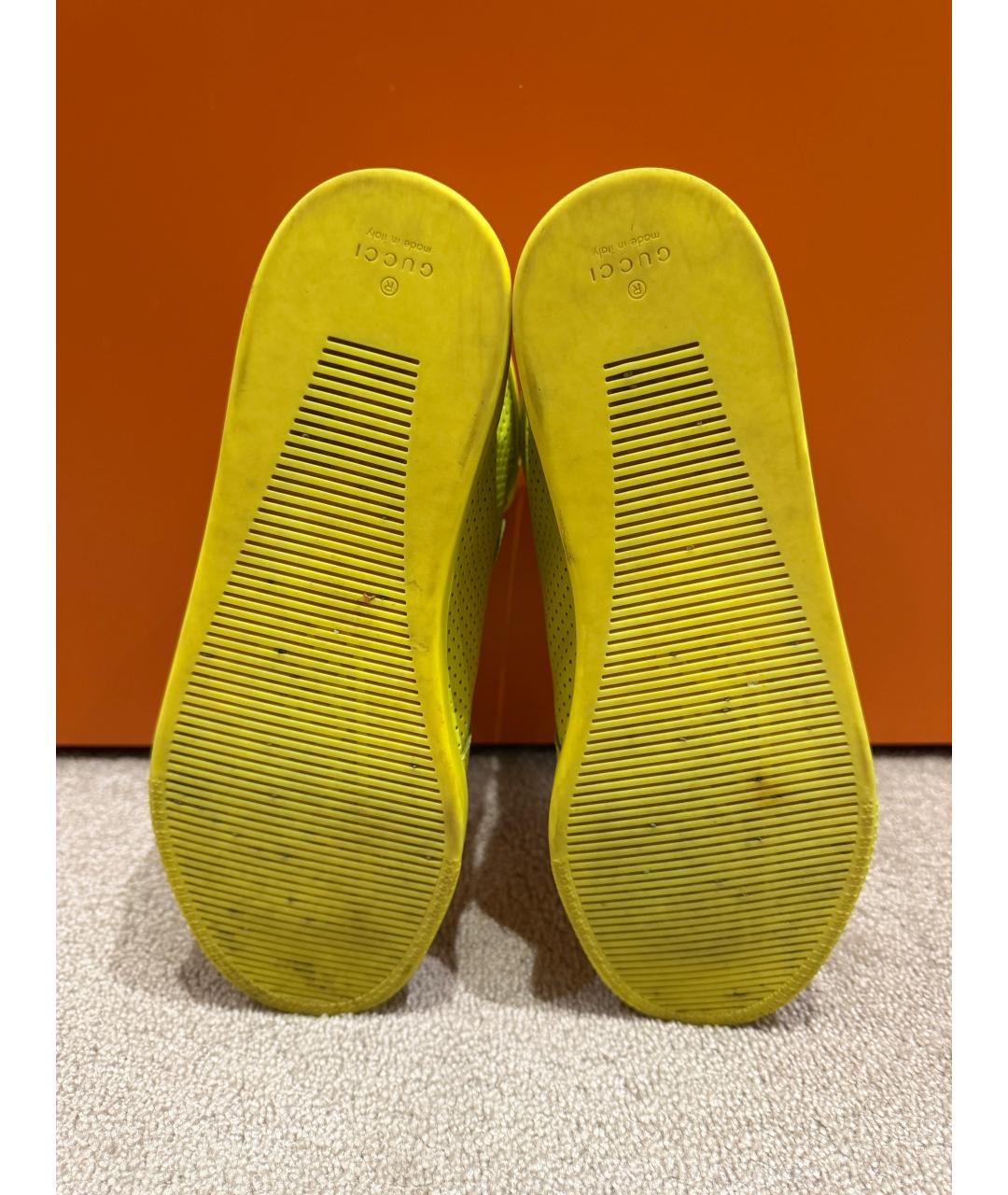 GUCCI Зеленые кроссовки, фото 6