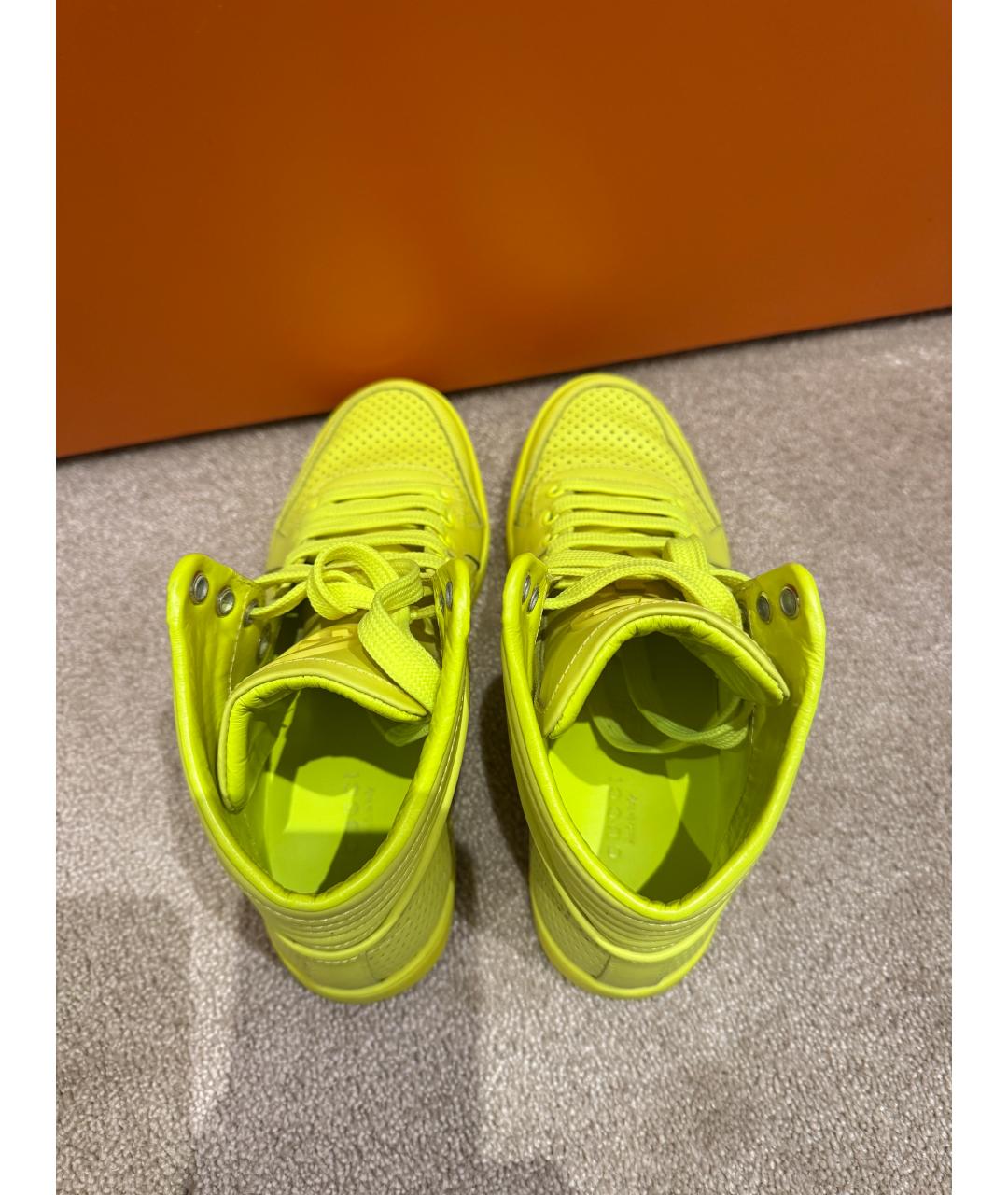 GUCCI Зеленые кроссовки, фото 4