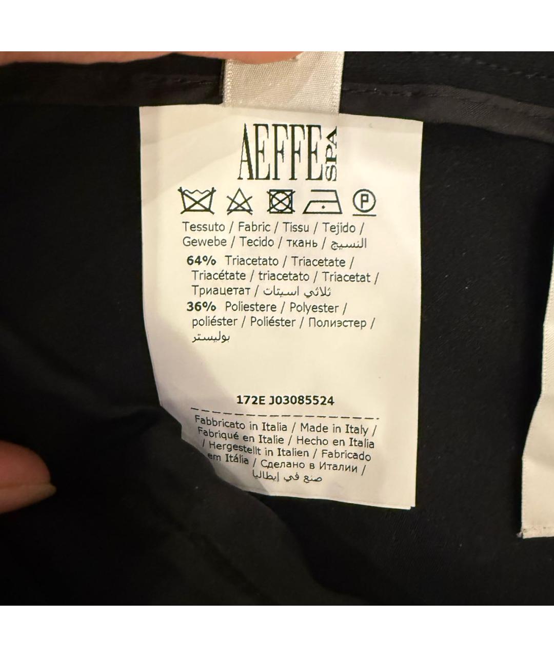 MOSCHINO Черные брюки узкие, фото 6