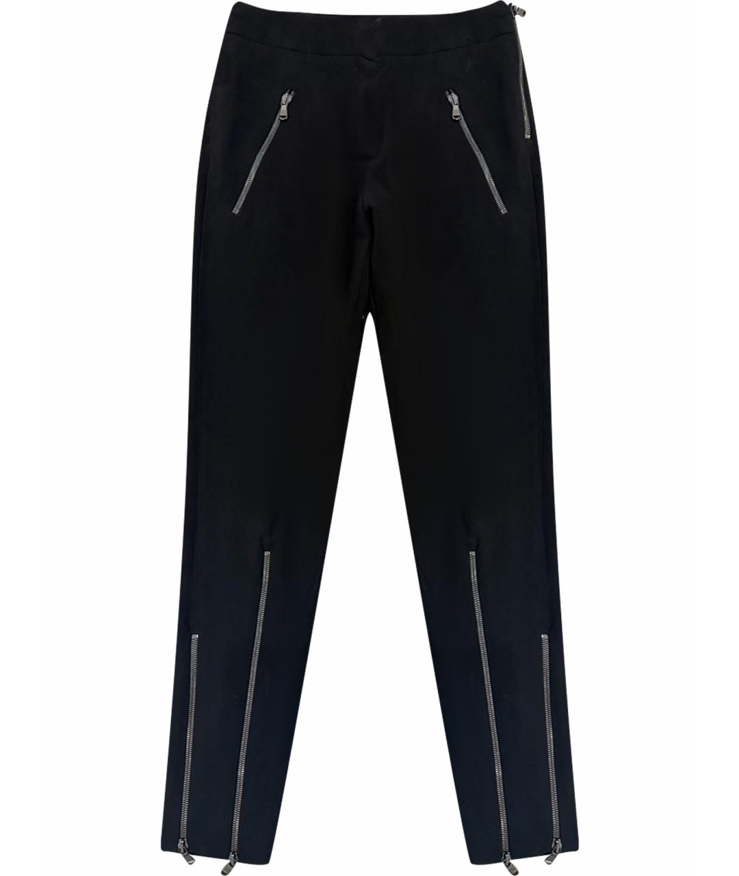 MOSCHINO Черные брюки узкие, фото 1