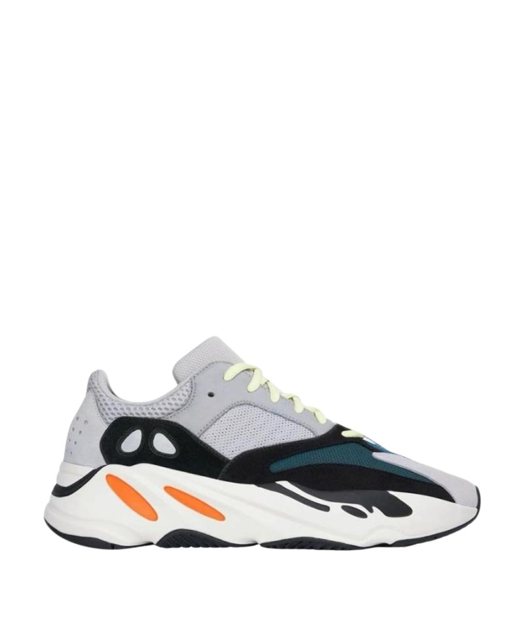 ADIDAS YEEZY Серые замшевые кроссовки, фото 1