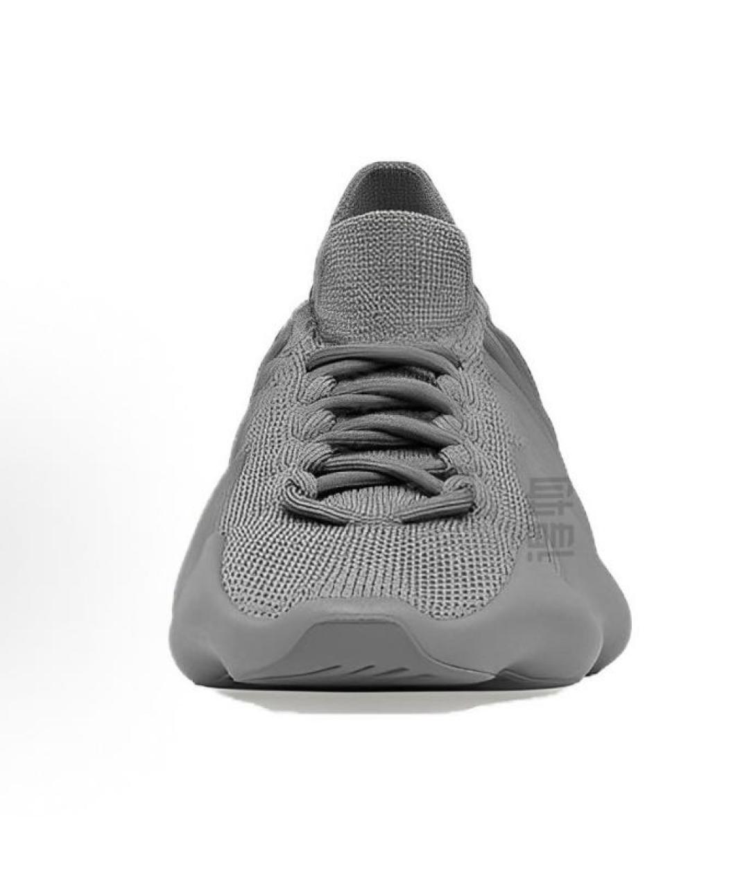 ADIDAS YEEZY Серые текстильные кроссовки, фото 3