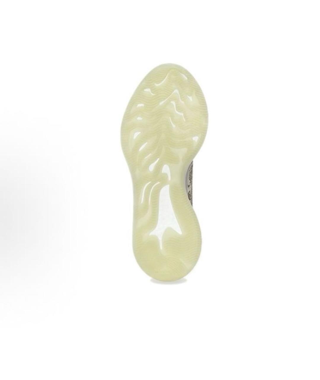 ADIDAS YEEZY Серые текстильные кроссовки, фото 5