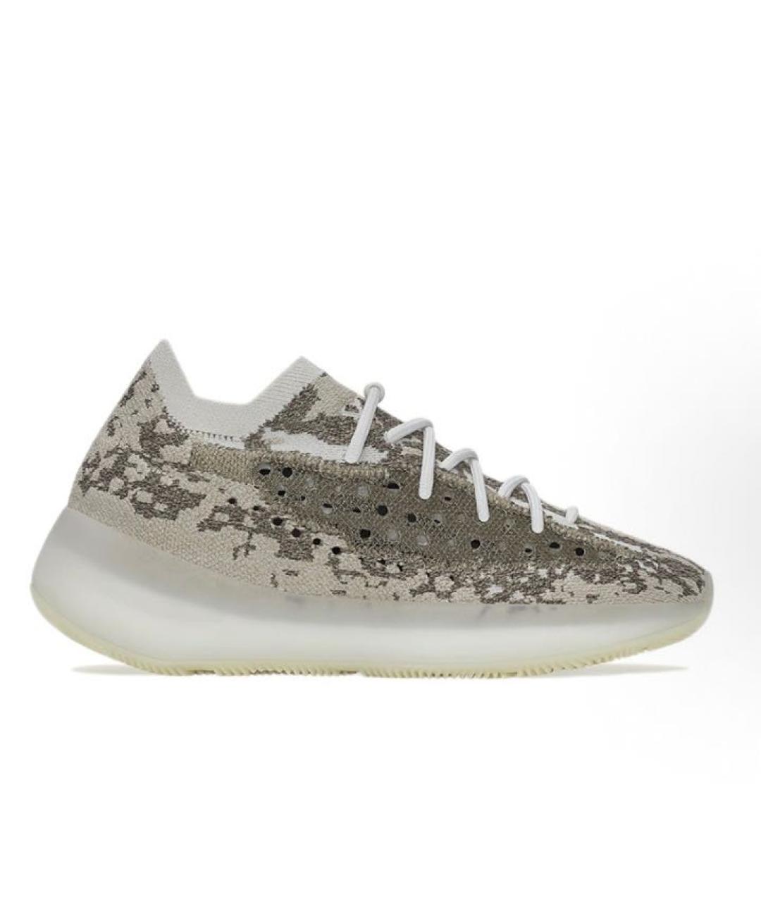 ADIDAS YEEZY Серые текстильные кроссовки, фото 6