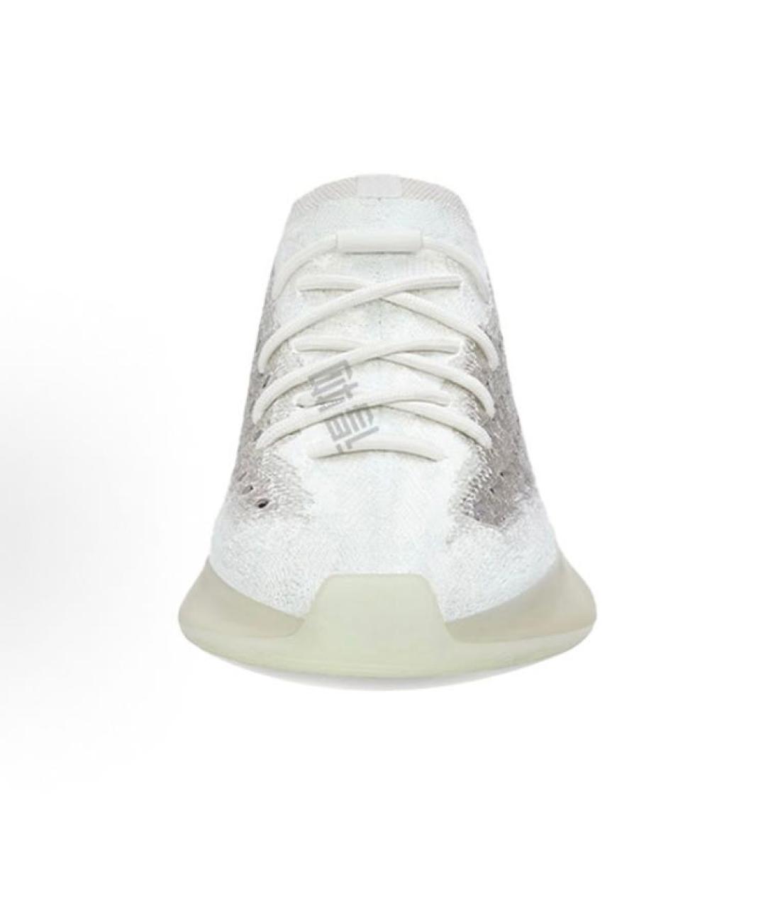 ADIDAS YEEZY Белые текстильные кроссовки, фото 3