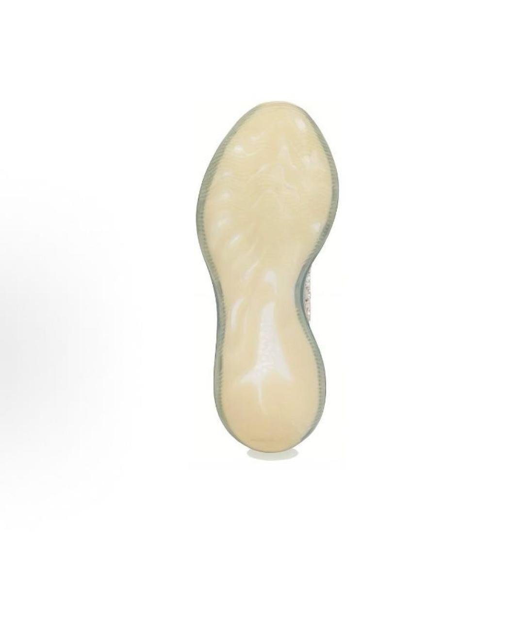 ADIDAS YEEZY Белые текстильные кроссовки, фото 6