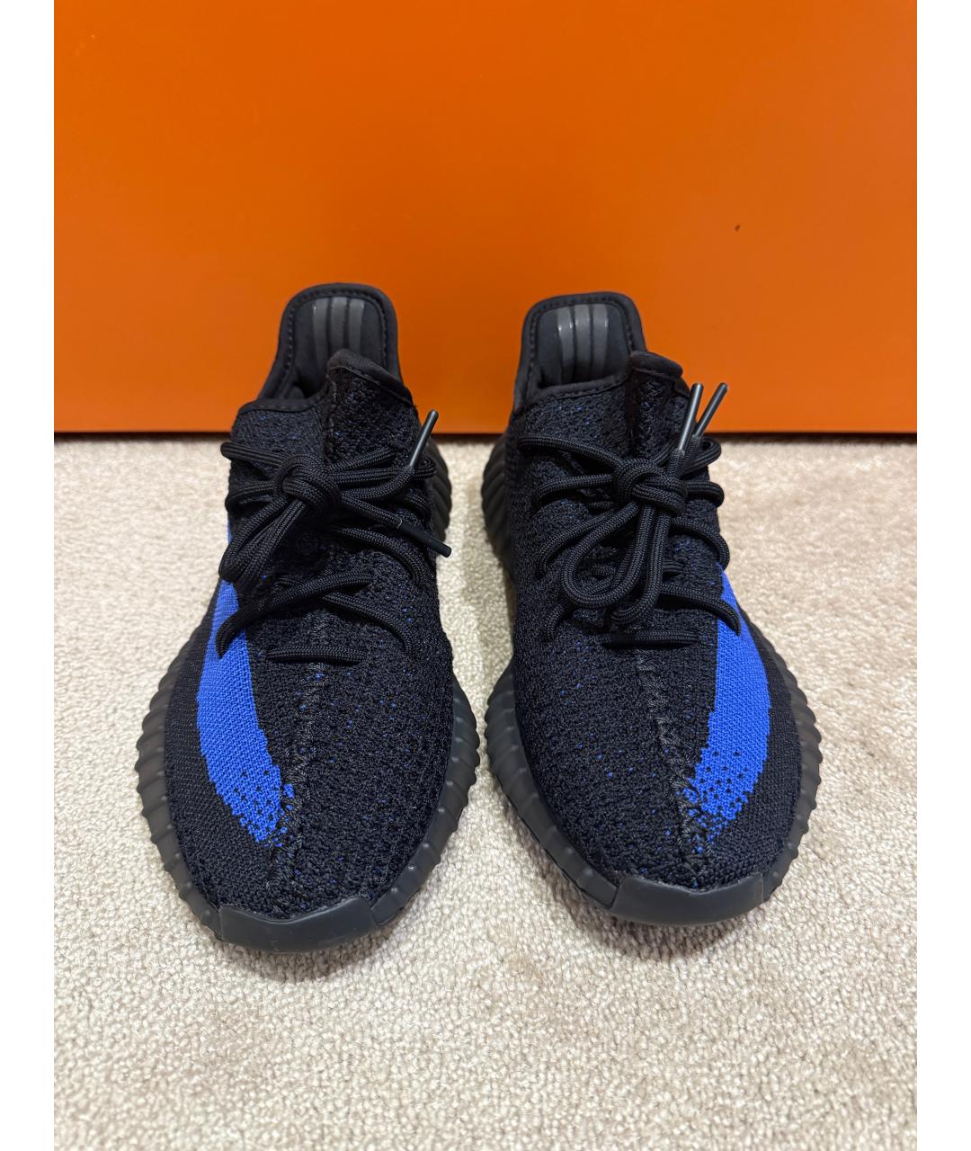 YEEZY Черные текстильные кроссовки, фото 2